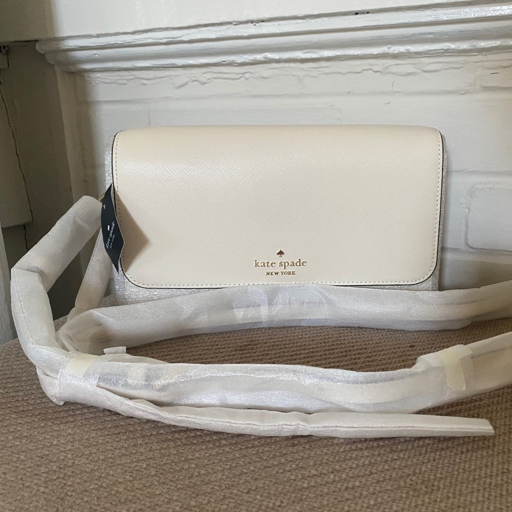 White rectangle crossbody
